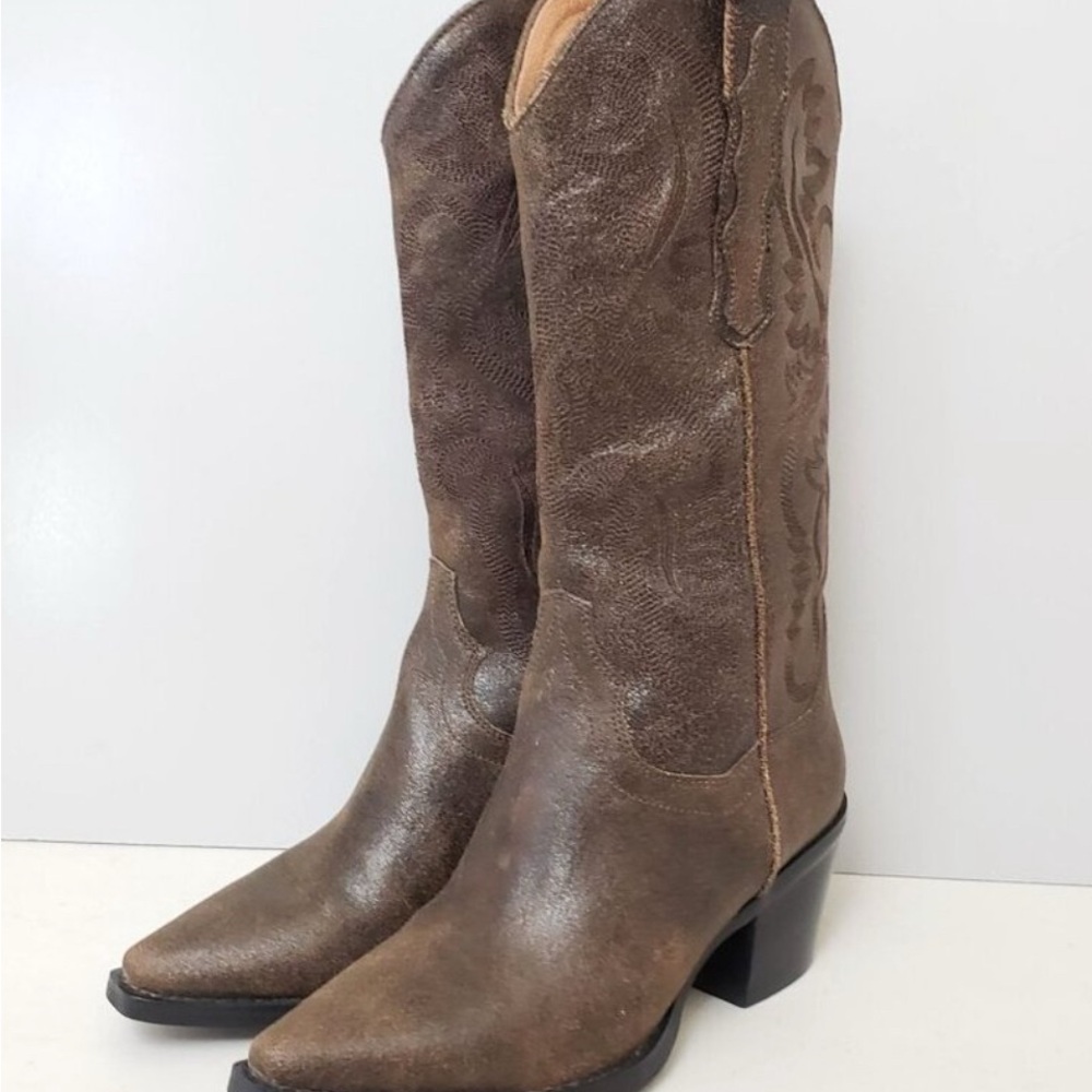 Jeffrey Campbell Dagget Western Cowboy Boots